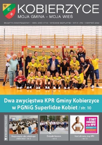 Gazeta kobierzyce - wydanie Sierpień 2014